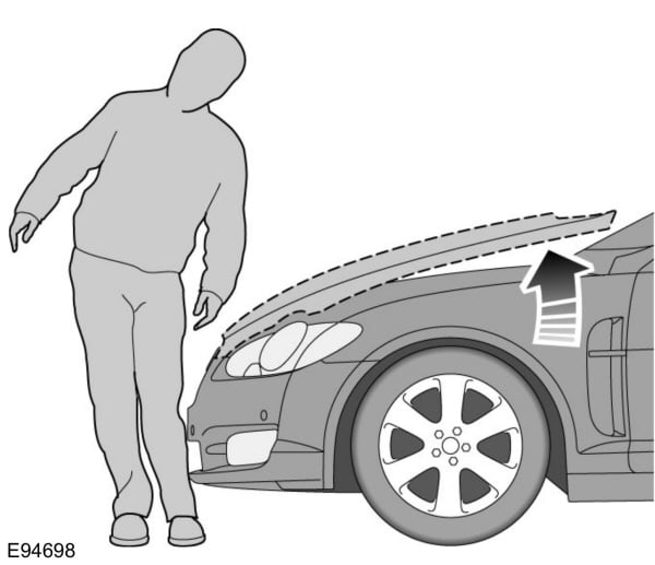 Honda Civic Dizel araçlarda bulunan yükselen kaput sistemi, yaya güvenliğini artırmak için tasarlanmış önemli bir güvenlik özelliğidir.